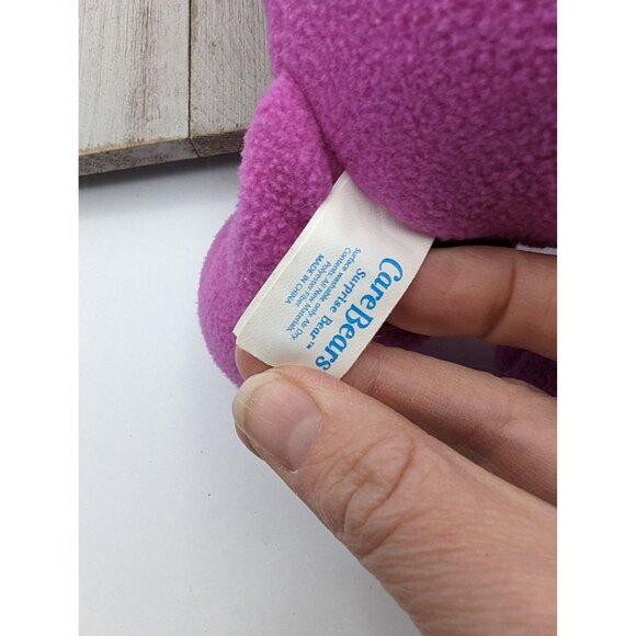 Care Bears Surprise Bear #2 Purple Jack in Box 13" Stuffed Animal Plush 2005 - Picture 5 of 6